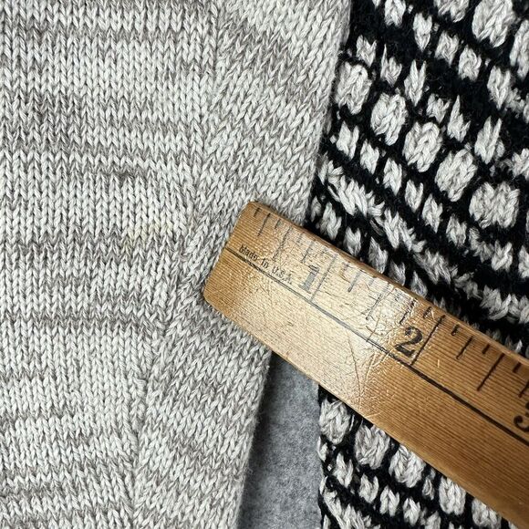 Anthropologie Sioni Open Cardigan Womens Medium Mixed Print Casual LS Cozy Boho* - Picture 5 of 10